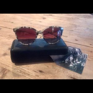 Krewe Monroe Oyster 24k sunglasses